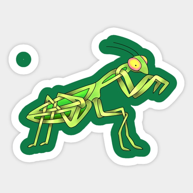 Mantis Sticker by KnotYourWorld4